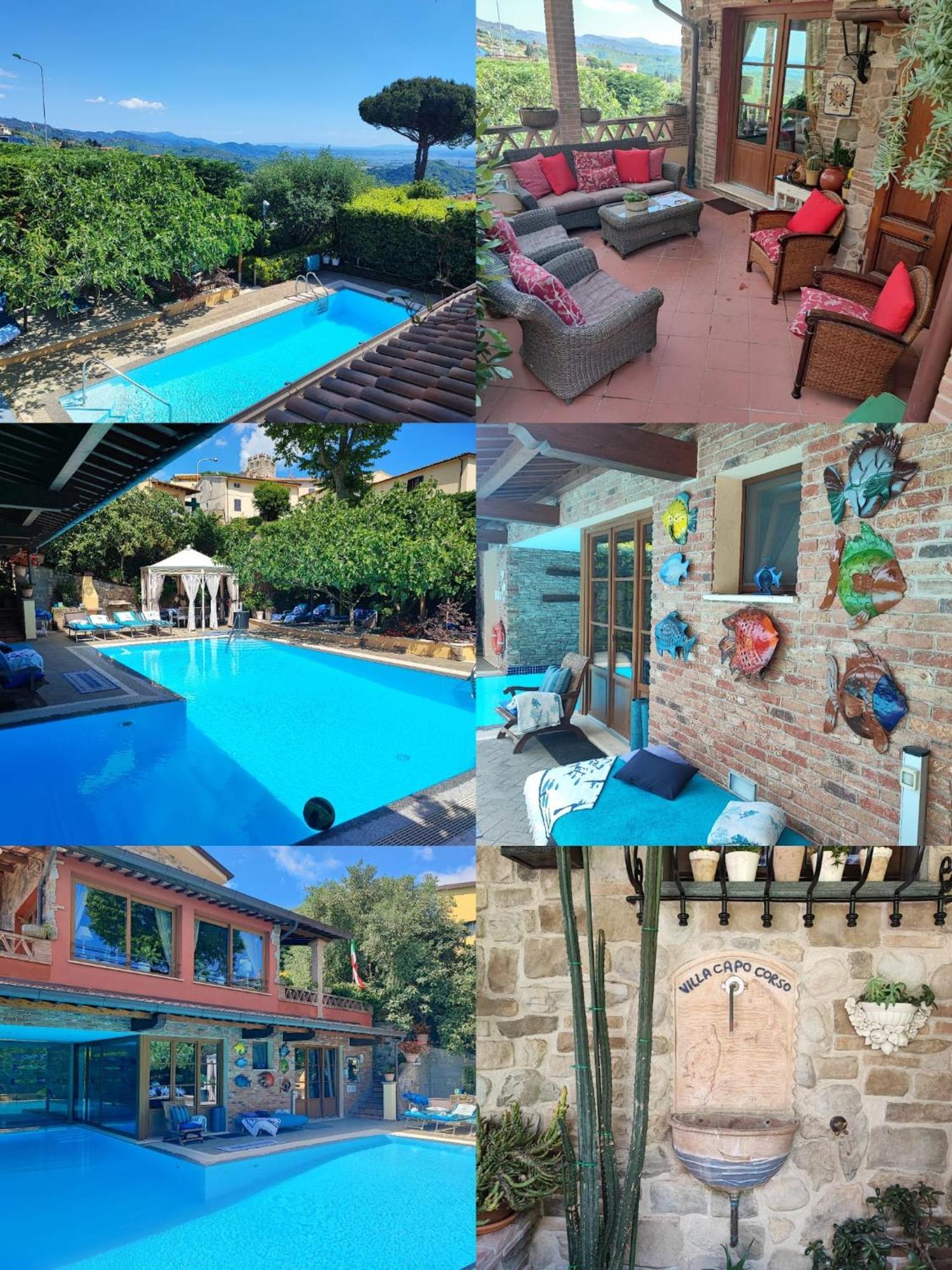 Villa Capo Corso Corsanico-Bargecchia Exteriér fotografie